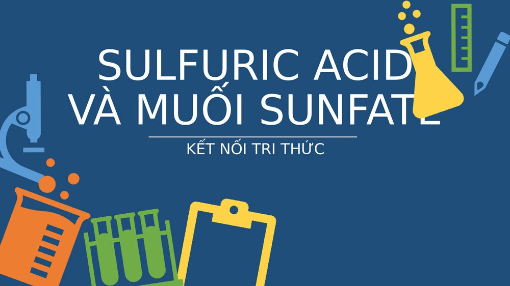 Sulfuric acid và muối sulfate